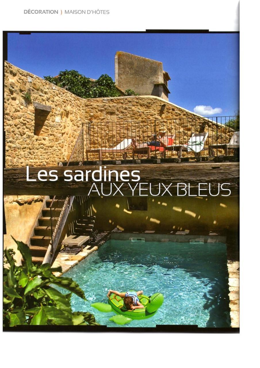 Les Sardines Aux Yeux Bleus Chambres D'Hotes Aigaliers 외부 사진